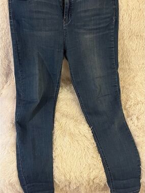 Celebrity Pink Dark Wash Skinny Jeans